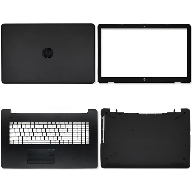 

New laptop LCD back cover/front bezel/hinges for hp 17-bs 17-ak 17-br top case 933293-001 926527-001 933298-001 926490-001-001