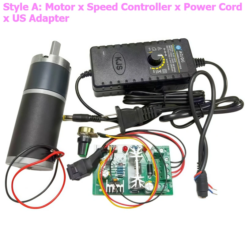 PGM42-4268 DC reduction motor, metal tooth low-noise low-speed motor
