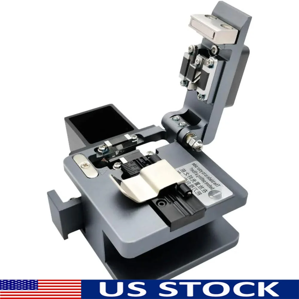 

TM20 Fiber Cleaver Precision CNC Optical Fiber Cutter with 3 in 1 Fixture Automatic Rebound Anti-broken Design 24 Cleaving Spots