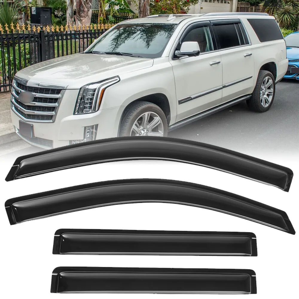 

Дефлекторы окон (ветровики) для Cadillac Escalade ESV и GMC Yukon XL 2015-2020, 4 шт.