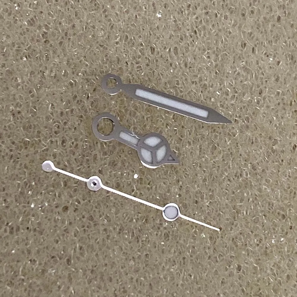 NH35-Zeiger, blau leuchtende Uhrzeiger für NH35 NH36-Uhrwerk, 7,75 mm, 12 mm, 12,5 mm Zeiger, drei Nadeln, Uhrenzubehör