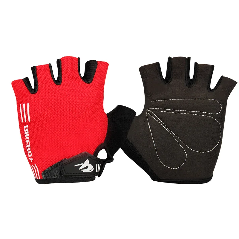 

Bikeboy Bicycle Half Finger Mountain Bike Riding Bicycles for Men and Women Cycling Fixture Short Finger Gloves