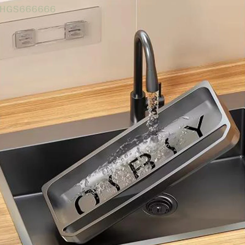 ที่คว่ำจานอัตโนมัติ ที่วางผ้าเช็ดจาน ที่วางสบู่ ที่คว่ำอุปกรณ์ครัว อุปกรณ์จัดระเบียบอ่างล้างจาน