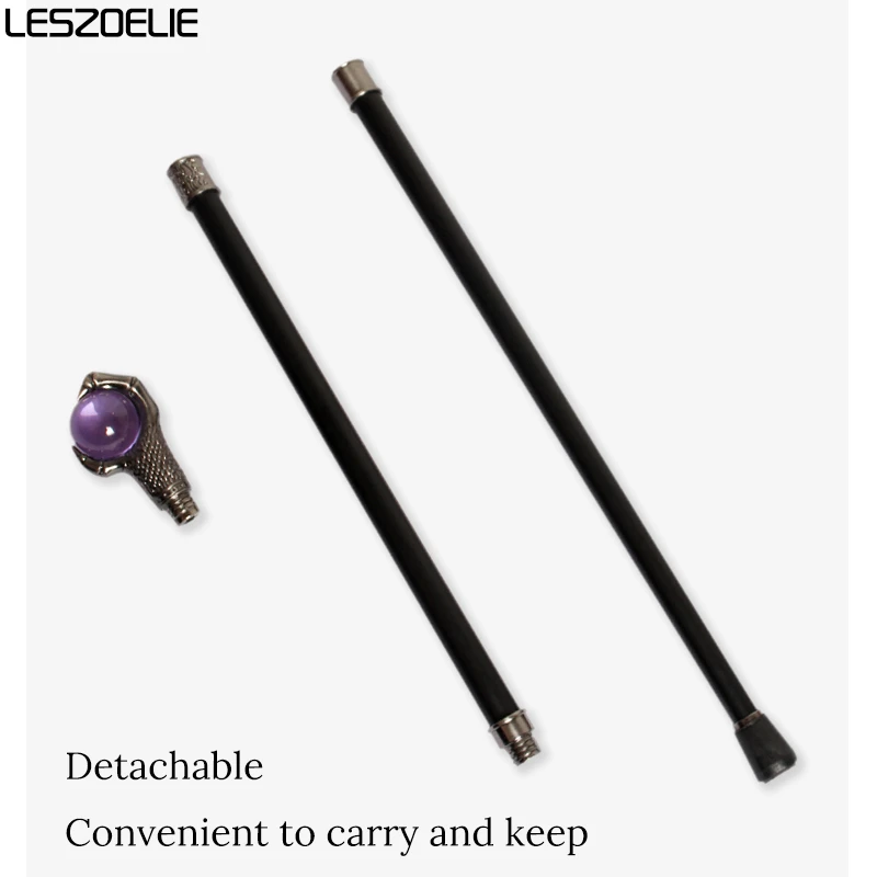 عصا المشي مخلب التنين للفتيات مع كرة كريستال اللافندر امرأة أنيقة عصرية قصب سيدة تأثيري عصي المشي للحفلات