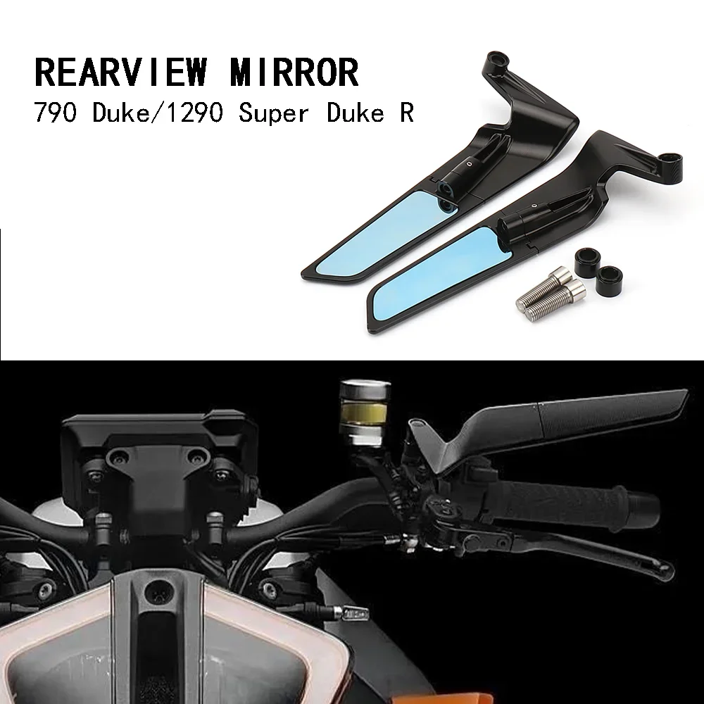 

New Universal Rearview Mirror Rear View Mirrors Side Mirrors For 1290 Super Duke R 2022 2023 For 790 Duke 790Duke 2018 2019 2020