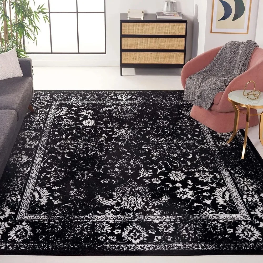 

Carpeting,8 X10, Oriental Distressed Design, Non-Shedding Easy Care, Ideal Areas in Living Room, Bedroom ,Large Carpets