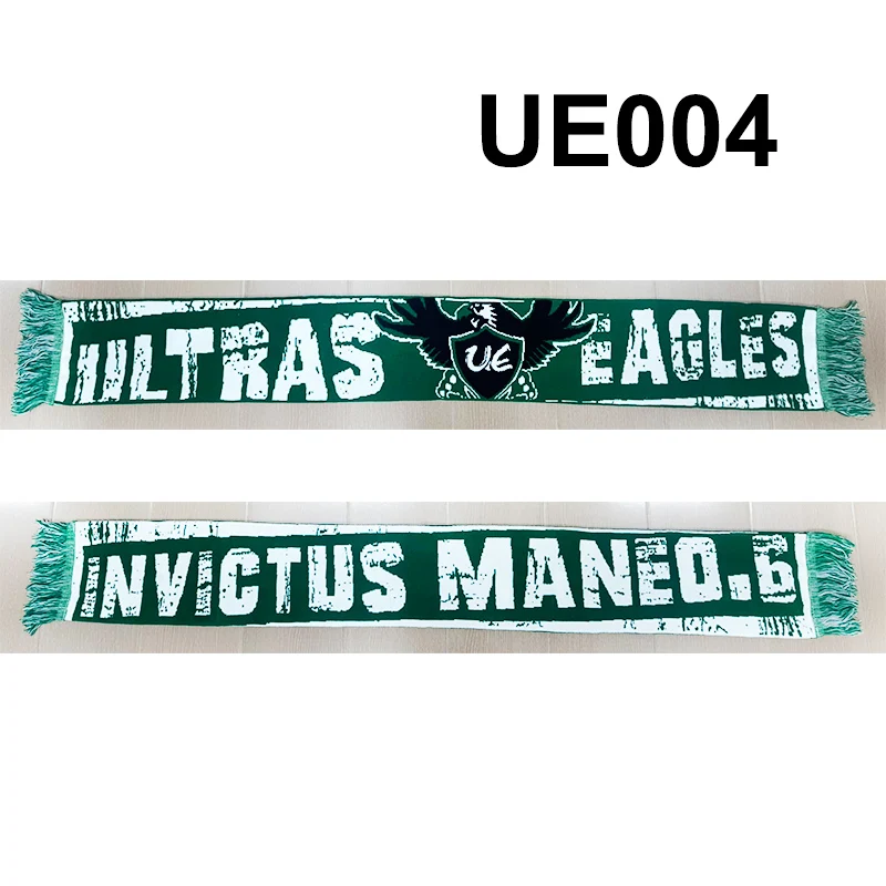

145*20 см Размер Ultras Eagles Invictus Maneo.6 Шарф для фанатов двусторонний вязаный UE004