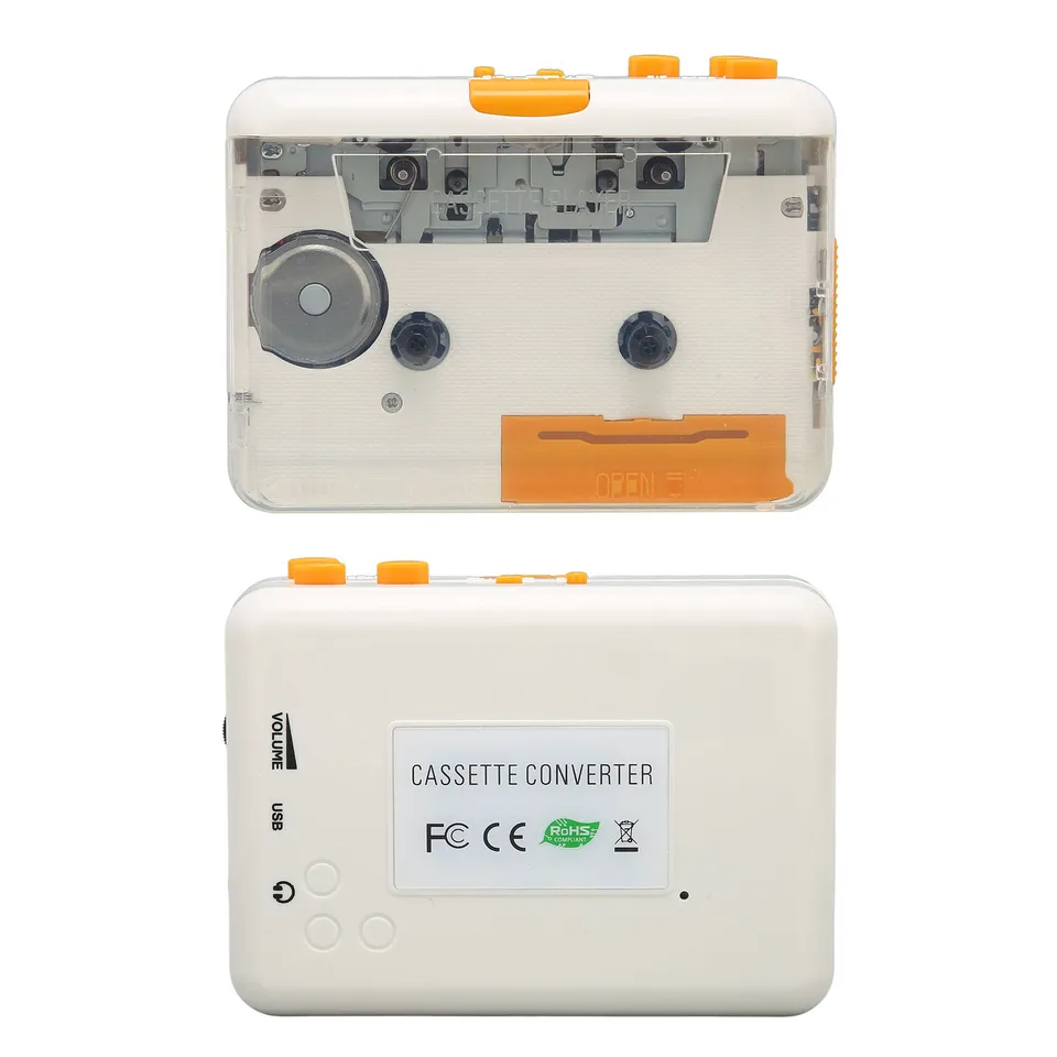 Convertisseur Cassette Vers MP3 USB – Lecteur Walkman Portable Avec Enregistrement Direct Sur Clé USB, Écouteurs Inclus – Sans PC Requis
