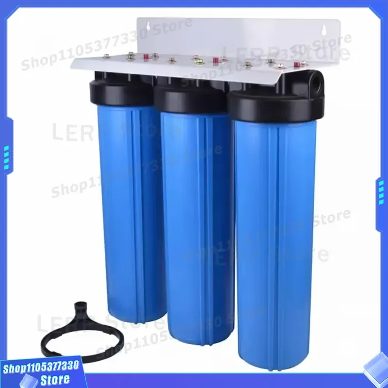 7 Stage Reverse Osmosis Water Filter System Whole House Purification Unit Housing Shell for Home Kitchen Drinking Water