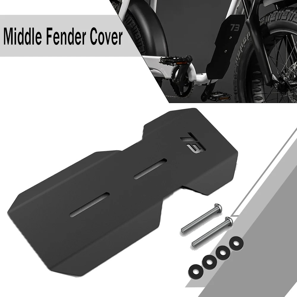 

For Super 73 S1 / S2 / RX Middle Fender Cover Back Mudguard Splash Guard Protector Protection 2023 2024 Motorcycle Accessories