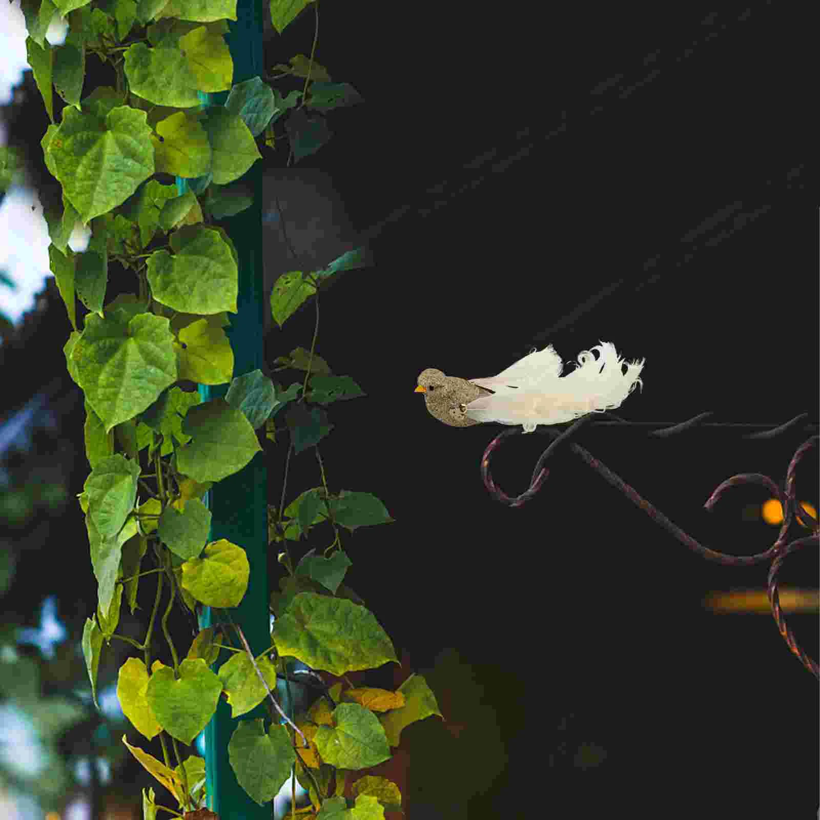 

6 Pcs Artificial Bird Birds Crafts Decorations Simulation Foam Adornments