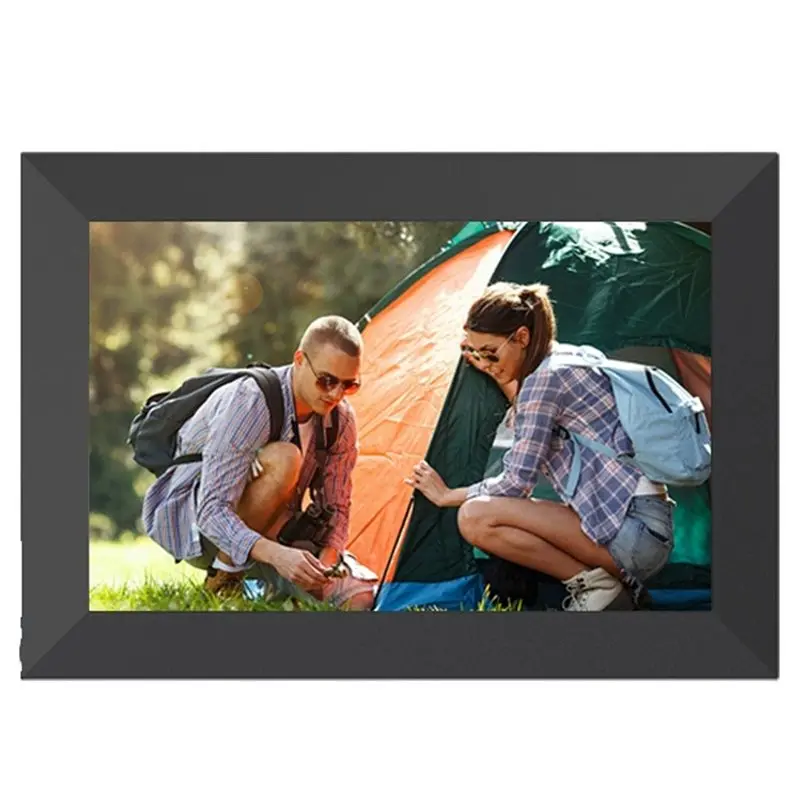 

A99E-Auto-Rotating 10.1" IPS Touch Screen Digital Picture Frame Smart Wifi Built-In 16GB Storage Wall Mountable