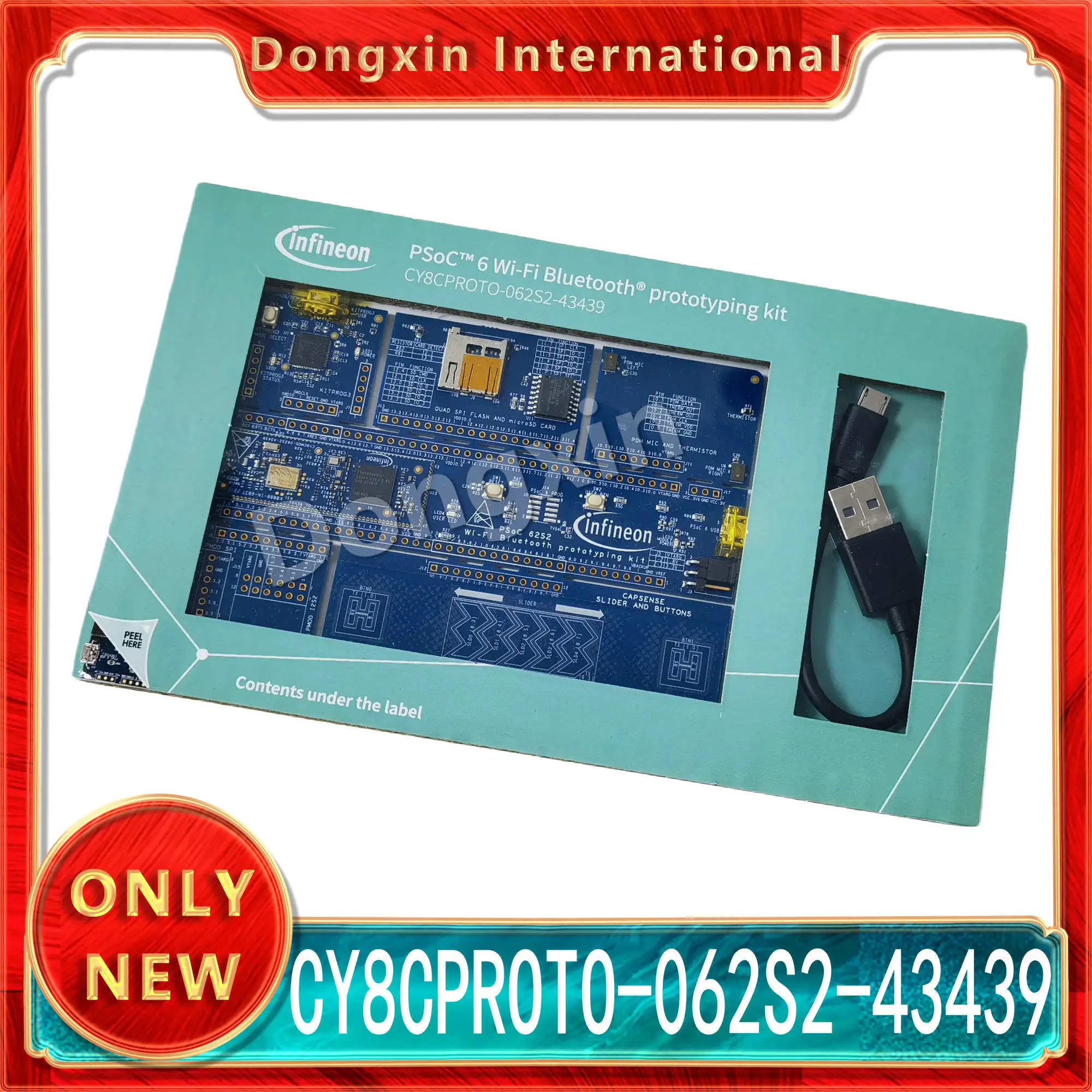 CY8CPROTO-062S2-43439 PSoC 62S2 Wi-Fi Bluetooth, prototype development kit
