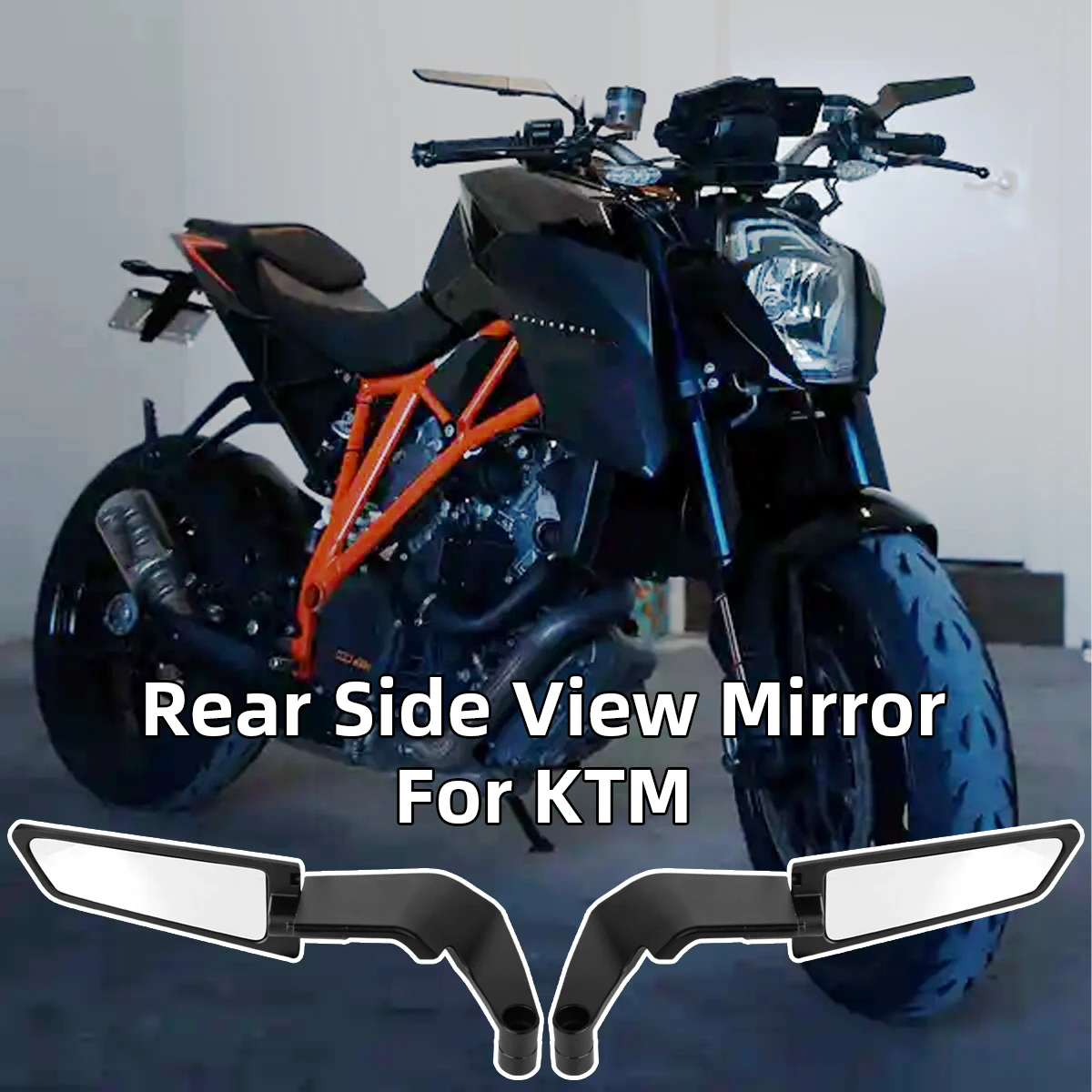 Motorcycle Rearview Mirrors for KTM Duke 125 200 250 390 690 790 890 Super Duke 990 1290 1390 Wind Wing Stealth Side View Mirror