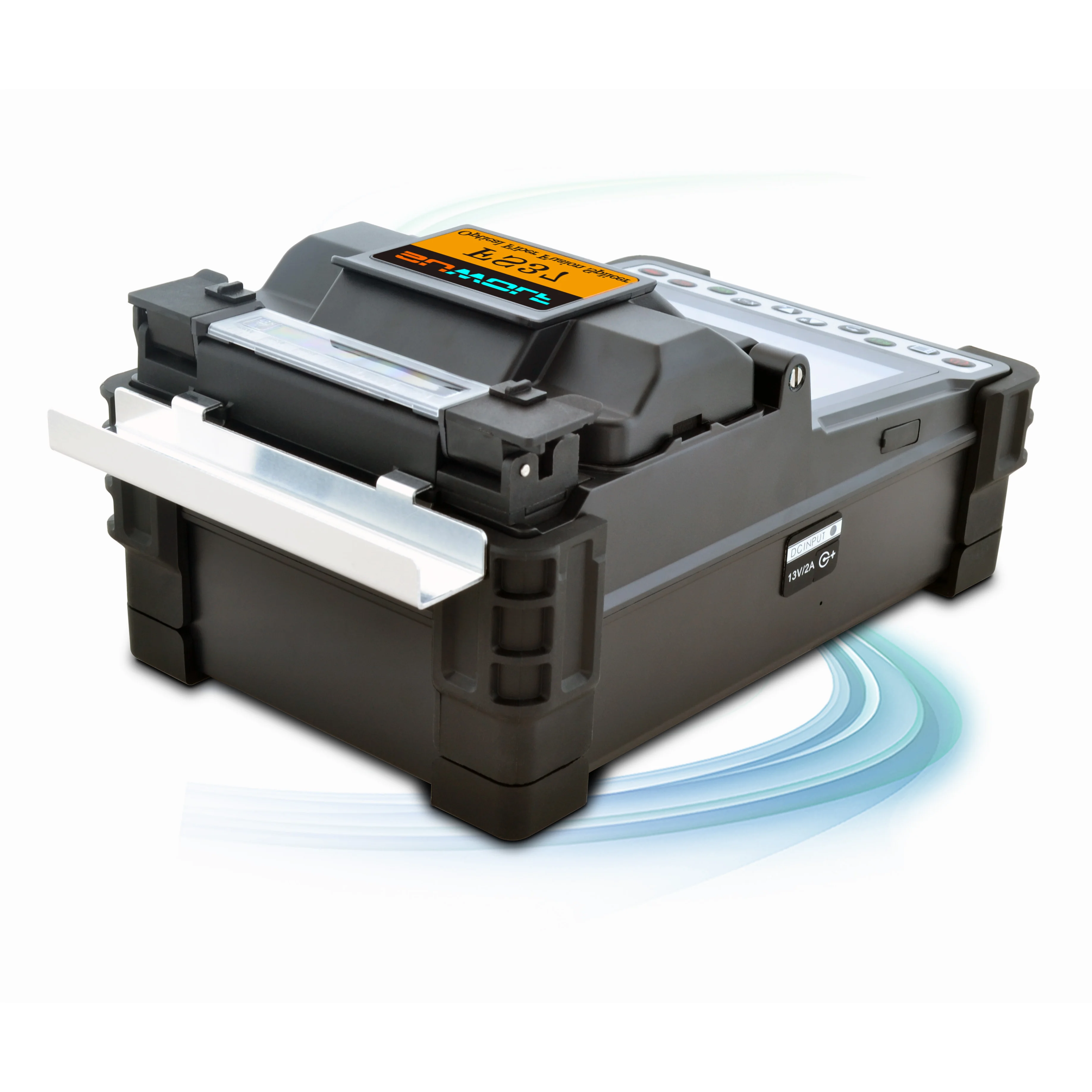 SUWOLF 4.3 بوصة تعمل باللمس LCD آلة ربط الألياف البصرية عالية الدقة لألياف SM، MM، NZ-DS، ألياف EDF (FS37)