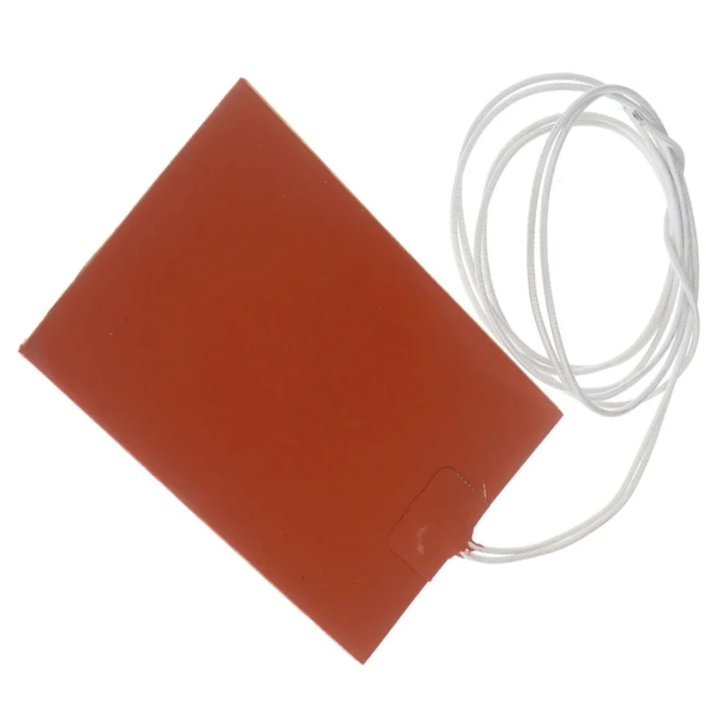 For Cold Weather Protection 17*12*2cm Silicone Heating Pad Waterproof Heater 300W Power Output 3W Per Cm2 Density
