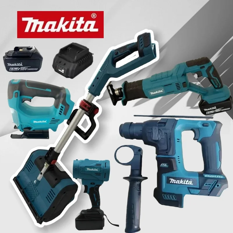 

Makita Impact Driver Rechargeable Screwdriver Electric Reciprocating Saw Professional Use Cordless Power Tool For Makita Battery