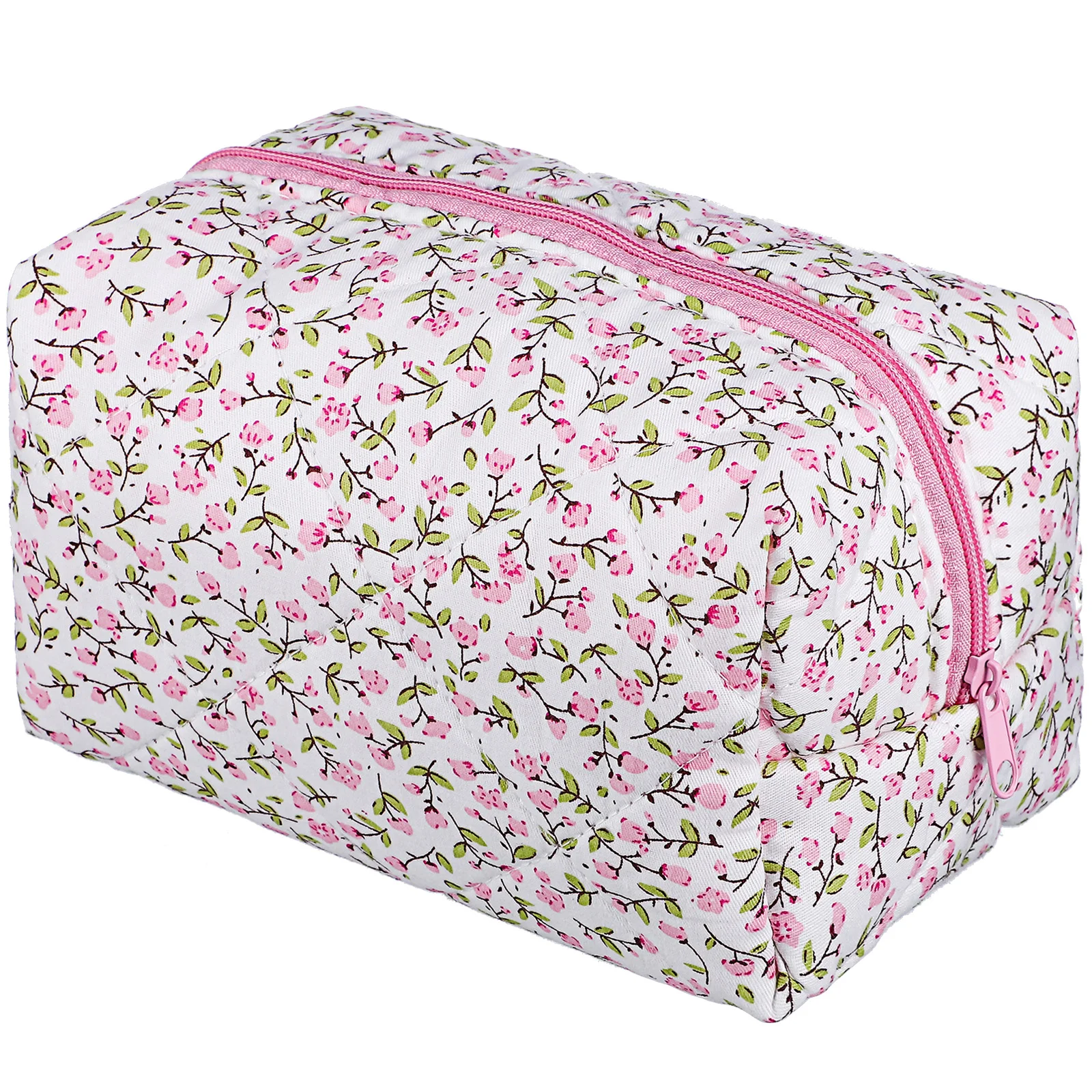 Mini Makeup Bag Floral Zipper Brush Feminine Product Pouch Wash Organizer Period Tampon Holder Travel