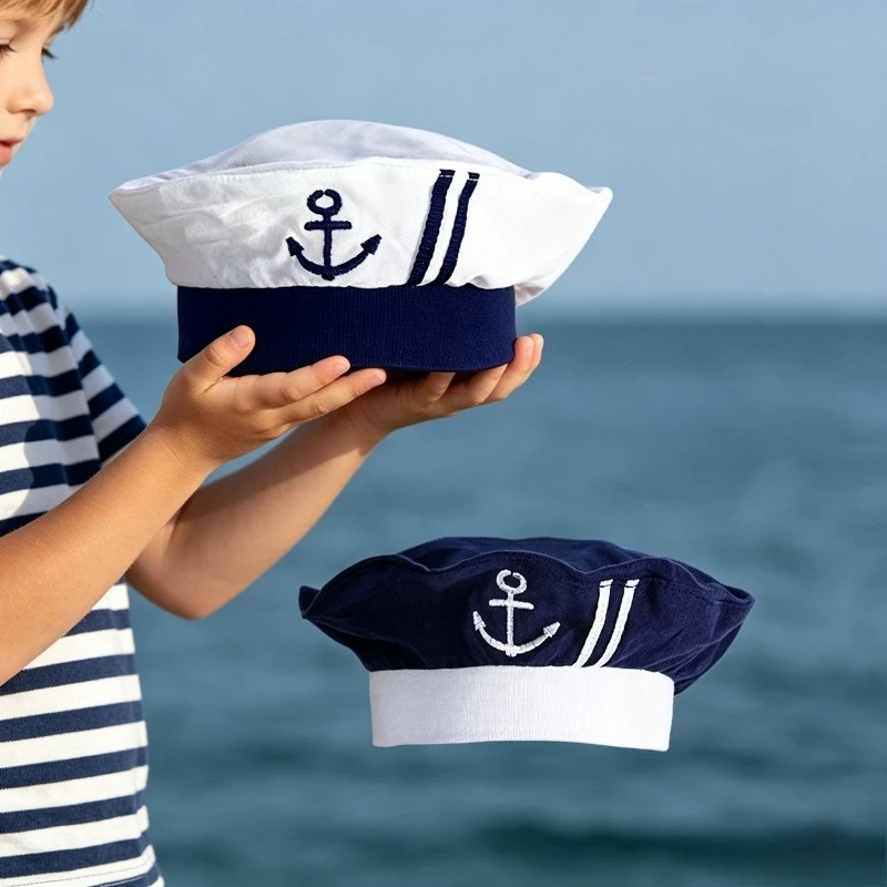 

Children's Navy Hat Sailor Hat Clothing Accessories Accessories Hat