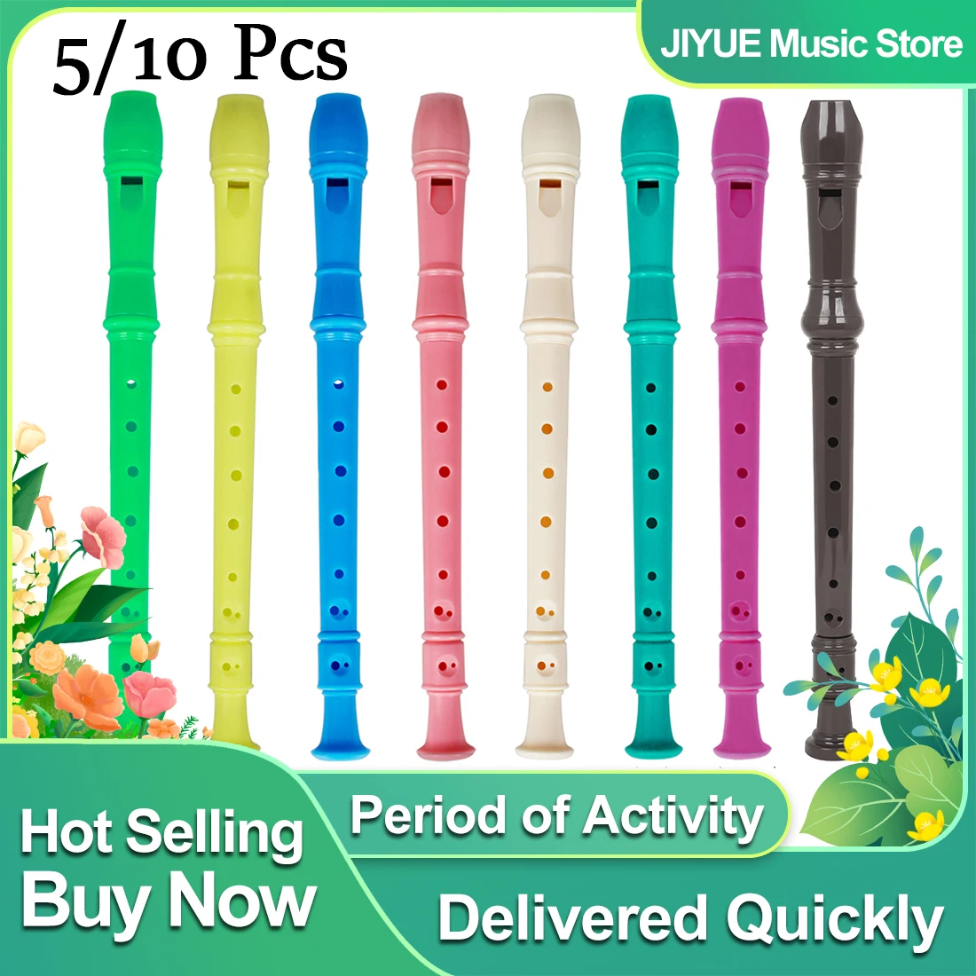 5/10 Pcs 8 Hole Flu…