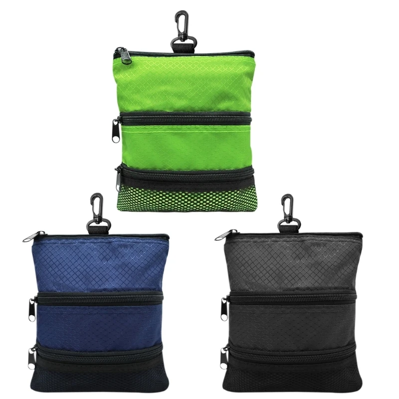 Golf Bag with Gear Clip for Men Lightweight Multi-Pocket Zipper Pocket