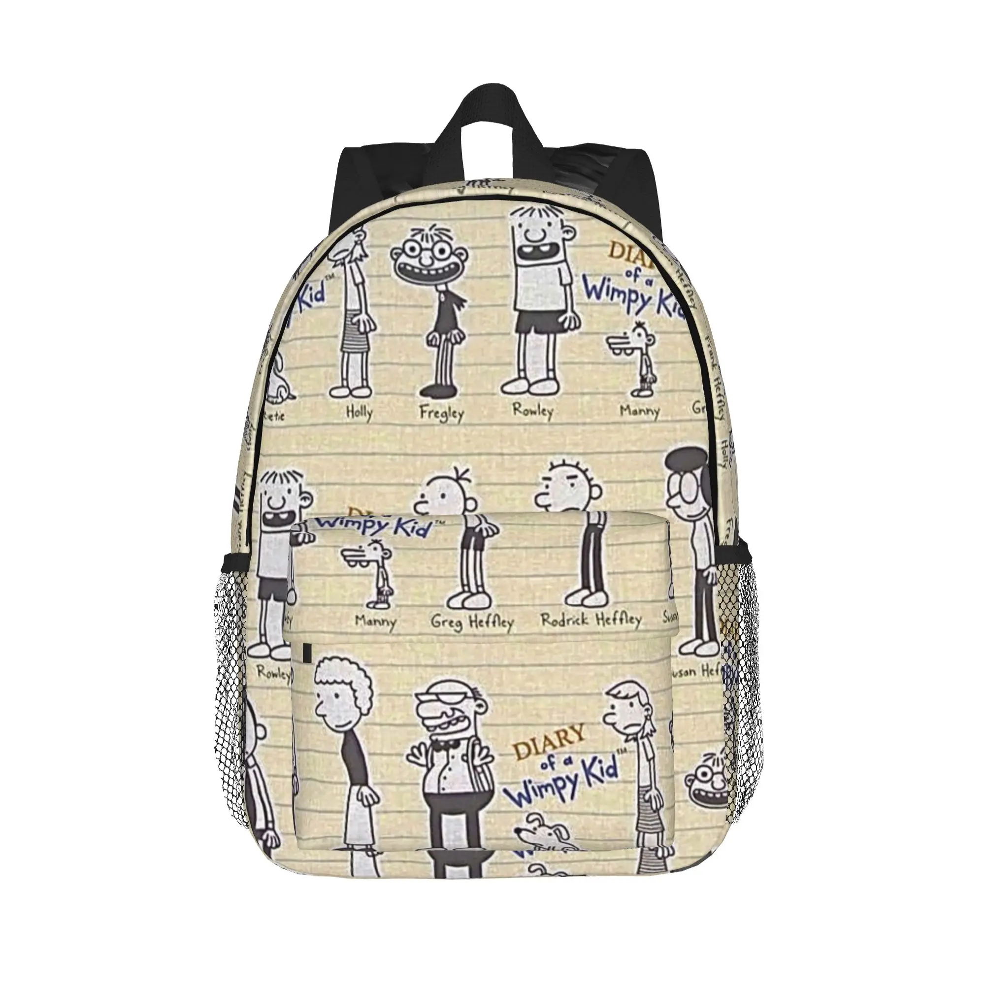 Diary Of A Wimpy Kid Backpack Hot Sale Daypack Large Capacity Boys Girls BookBag Shoulder Bags for Men Women School Bag