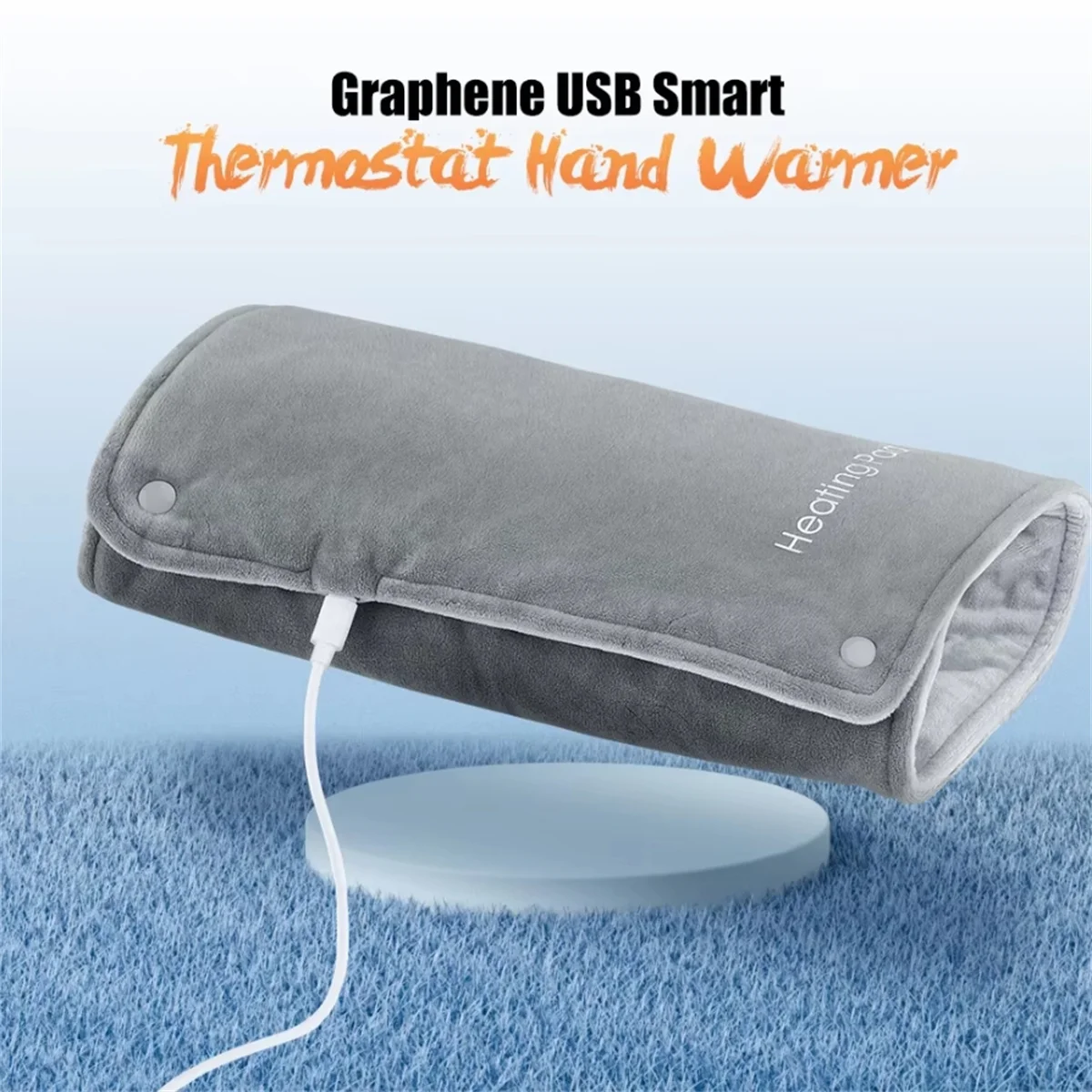 60*30cm Heating Pad Heat GrapheneThermostat Hand Warmer Winter Office Hand Warming Artifact Hand Warming Bag for Body Pad