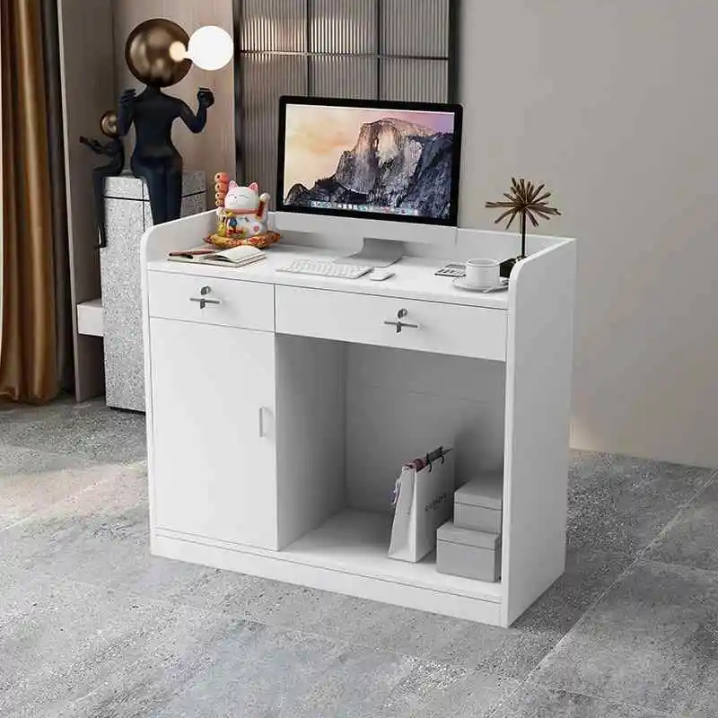 Clothing Store Front Desk, Supermarket Cash Register, Minimally Modern Small Cash Register, Restaurant bar Counter, Counter