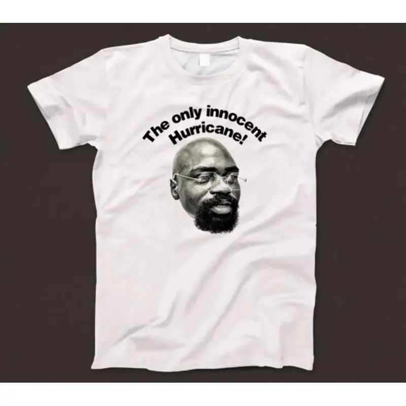 The Only Innocent Hurricane T Shirt 951 Rubin Carter 60s Boxing Bob Dylan Desire