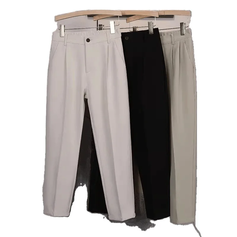 الصيف عارضة الرجال البدلة قصيرة الأكمام العصرية سليم صالح السترة ضوء ناضجة نمط البدلة مجموعة #5