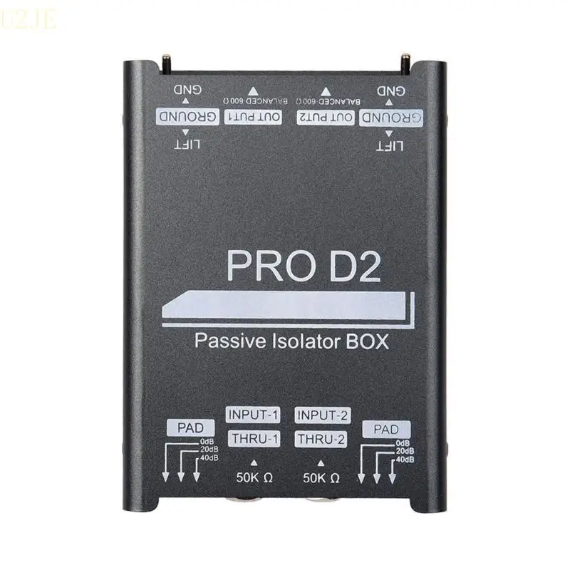 U2JE 2 Way Sound Isolator Sound Currents Noise Eliminators 6.5 Isolator Mixers