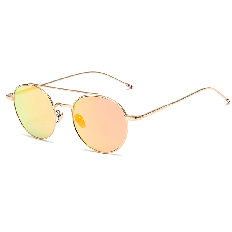 CandisGY Round 2023 New Fashion Women Brand Designer Men Cute Size Mirror Pilot Sunglasses Cool Circle Lady Sun Glasses