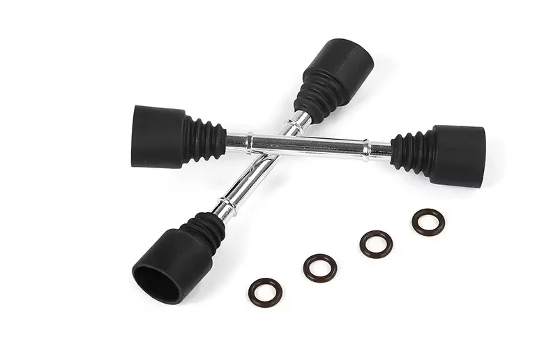 Mezzo albero press-fit in acciaio rinforzato Albero motore per 1/5 ROFUN HPI BAJA 5B 5T 5SC