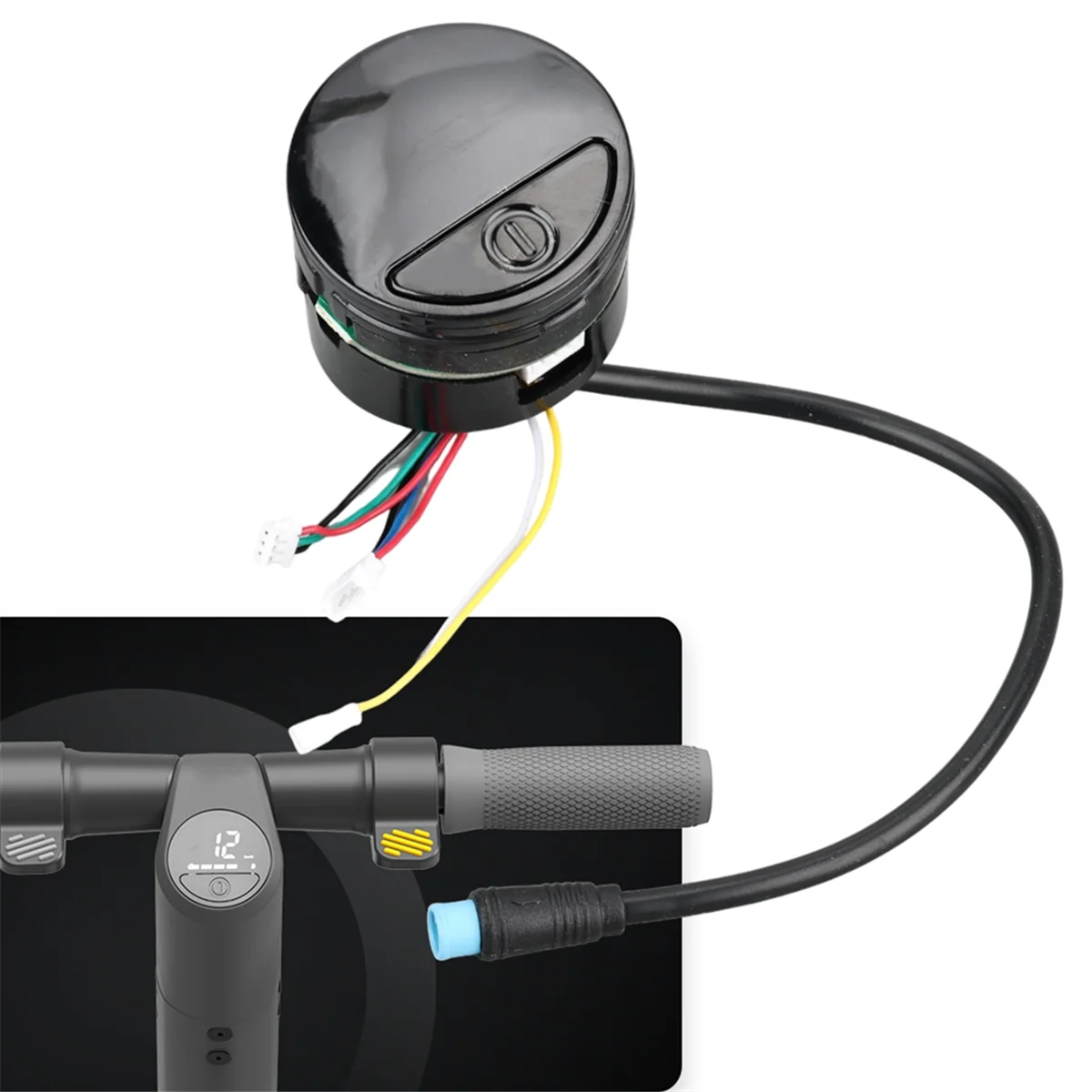 ABJG-Cuscotto Bluetooth per / E22 E22D E25/Scooter elettrico Kickscooter Display a LED