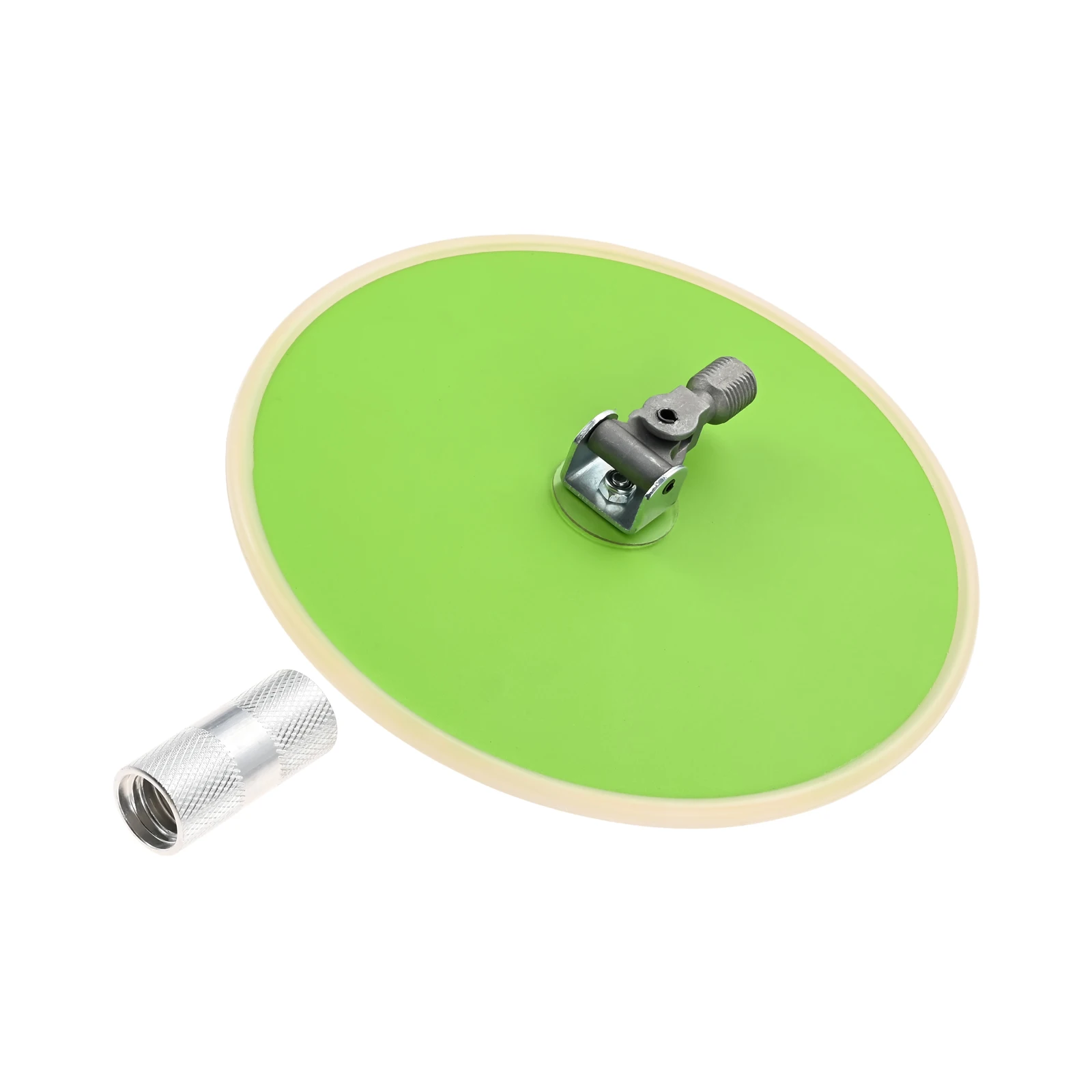 1Set 9 Inch Round Ceiling Radial Drywall Pole Sander with a Connector for Painting 360 Degree Rotary Circular Handing Pole