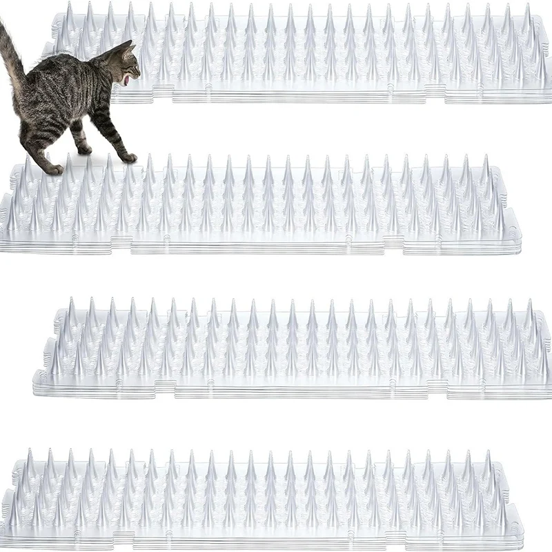 

Plastic Cat Repellent Mat Transparent Anti-Climbing Fence Bed Sofa Protection Gardening Anti-Cat Scare Birds Supplies