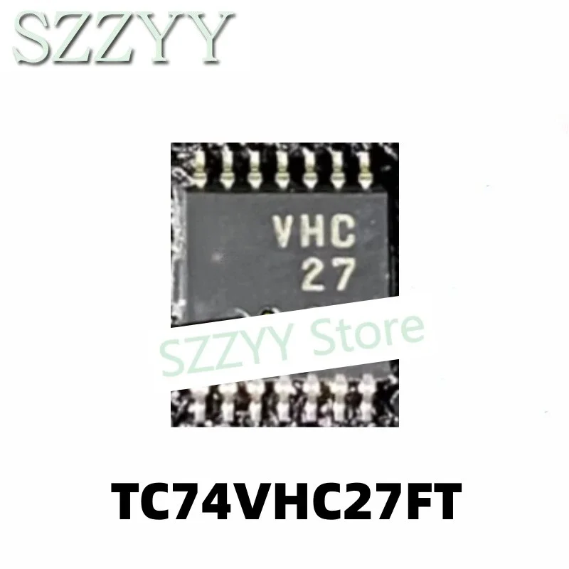

5 шт. TC74VHC27 TC74VHC27FT VHC27 TSSOP14 интегральные микросхемы в корпусе TSSOP14