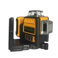 3D laser level high precision strong light fine line 12 line green light level can be slashed 16 outdoor