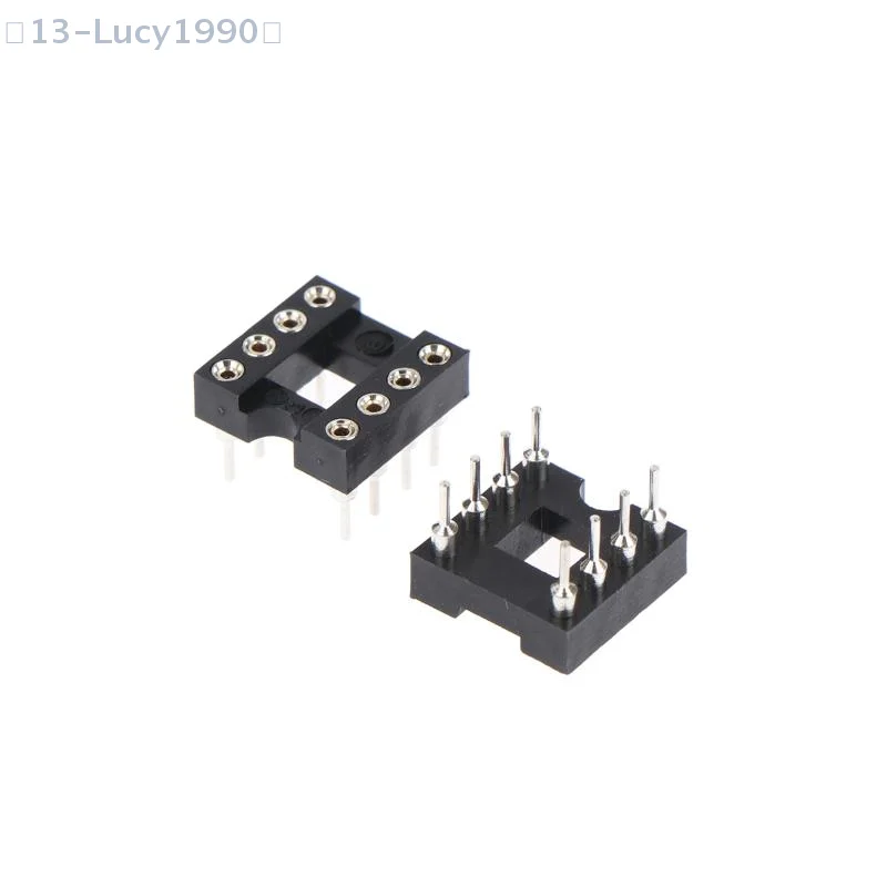 【CCA13】Original 8 PIN 8PIN 8P Rundloch DIP IC Sockel Adapter Löttyp DIP-8 Runde IC BUCHSE