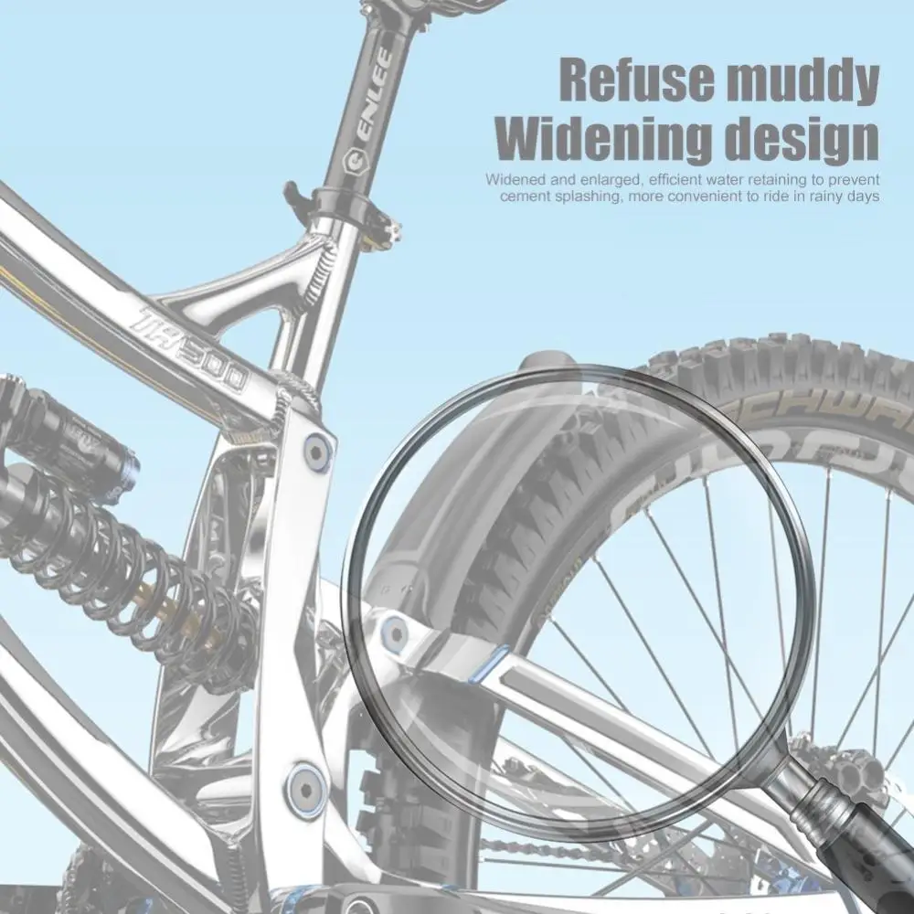 

Bicycle Front Rear Fenders Universal Bicycle Front Rear Mud Guard Quick Release Bike Hard Shell Fender for 26/27.5/29inch Tires