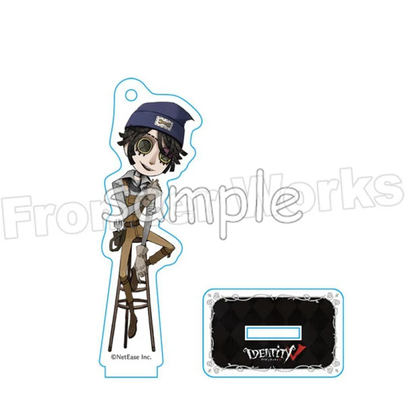 8CM Identity V Anime Figures Andrew Kreiss Ithaqua Cosplay Acrylic Stands Model Aesop Carl Cute Plate Desk Decor Christmas Gift