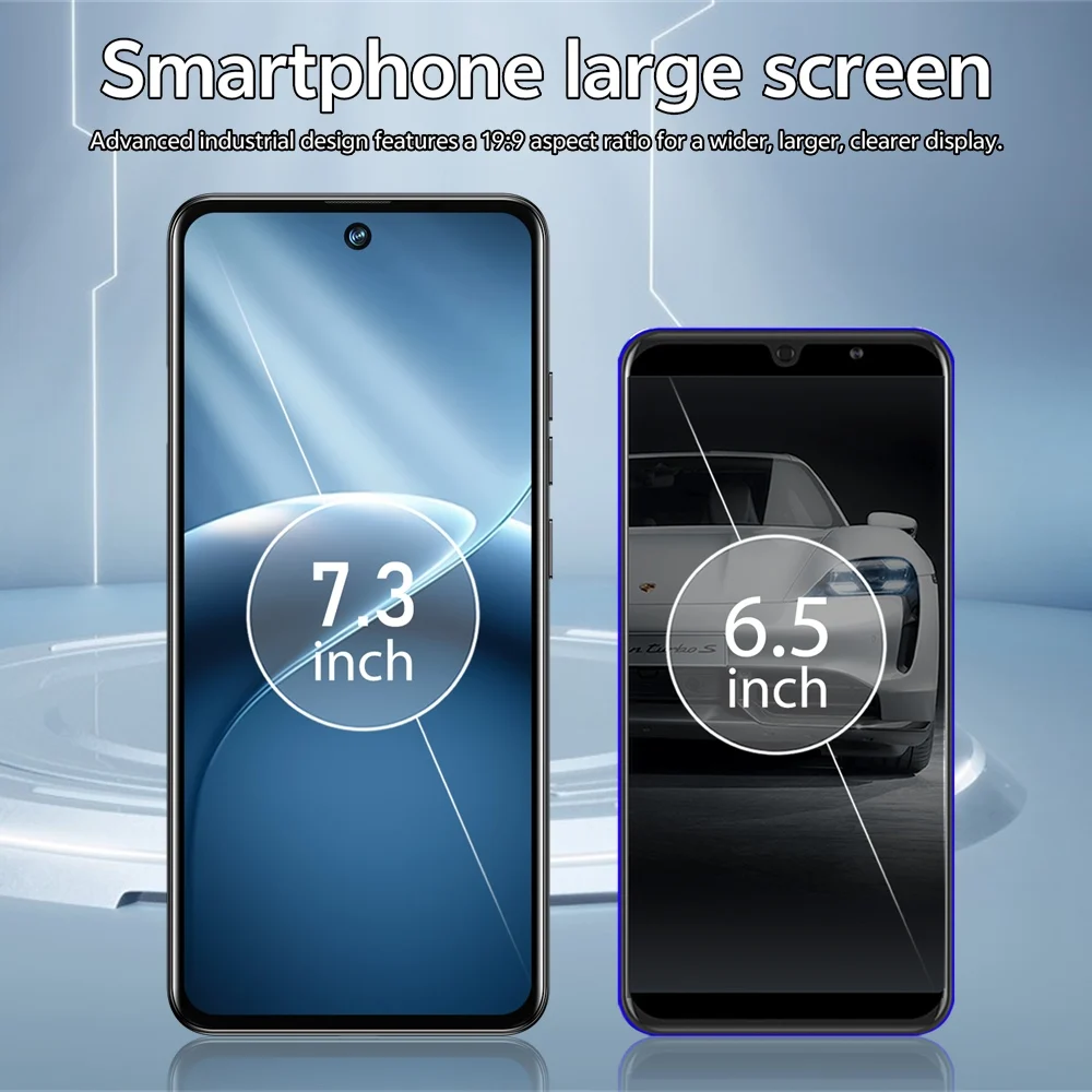 K-Touch Smartphone 5G C27 Ultra Mobile Phones Android Face Unlock Cell Phone 5G Dual SIM 22GB+2TB Smartphone 7.3inch HD 8000mAh Battery Mobile Phone