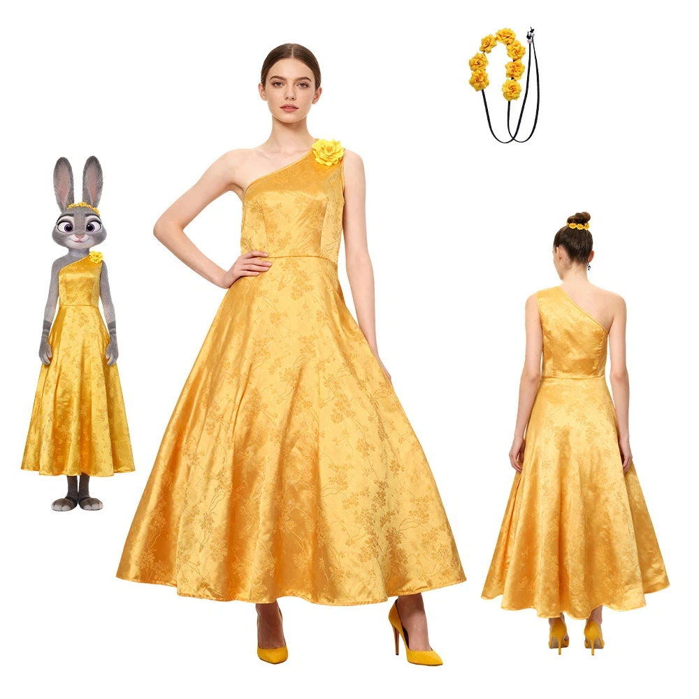 

New anime Zootopia 2 Judy Hopps cosplay dress set carnival party Christmas costumes women's clothing toys Christmas gifts