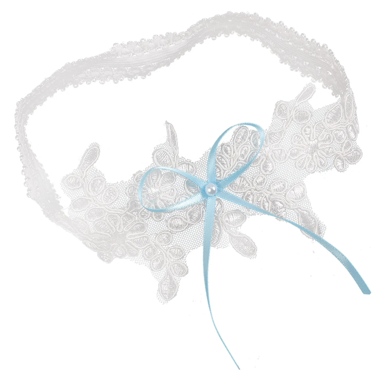 

Wedding Garter Lace Bowknot Stretch Feminine Bridal Accessory for Wedding Bride Prom Party Garters for Bride Bridal Garter
