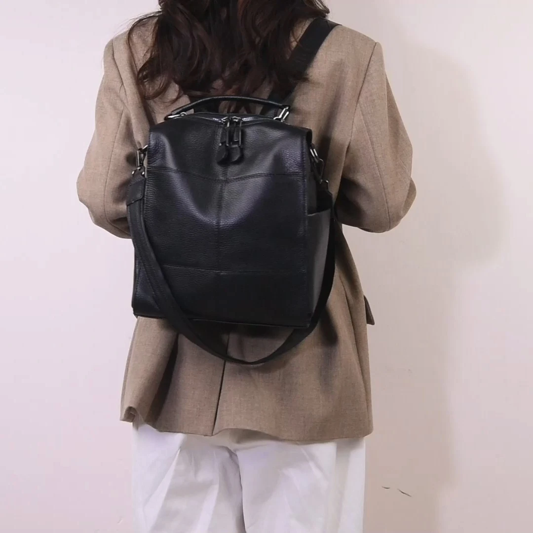 

Genuine leather Backpack Trendy luxury bags designers ladies teenage youth backpack Shoulder crossbody Bags for Casual & Daypack