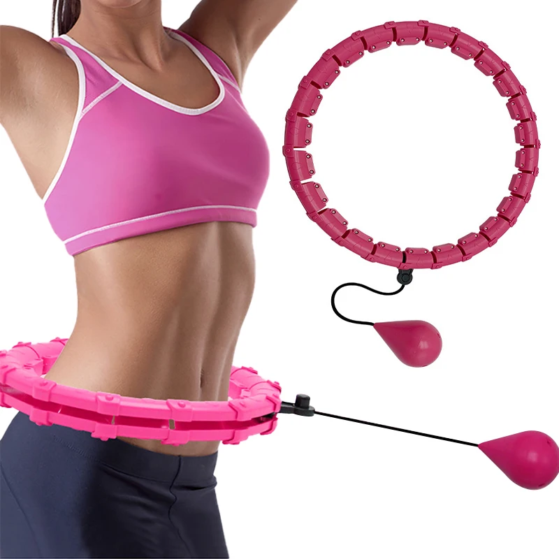 

Adjustable Sports Hoops Abdomen Thin Waist Exercise Detachable Massage Hoops Fitness Equipment Gym Home Training Weight Loss