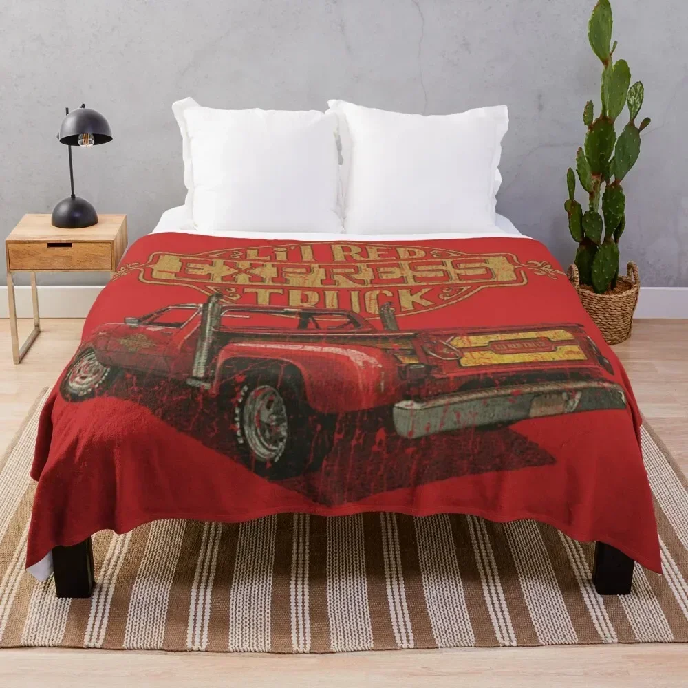 

Lil' Red Express 1978 Shirt Throw Blanket Spring Fall Cozy Throw Blanket for Couch