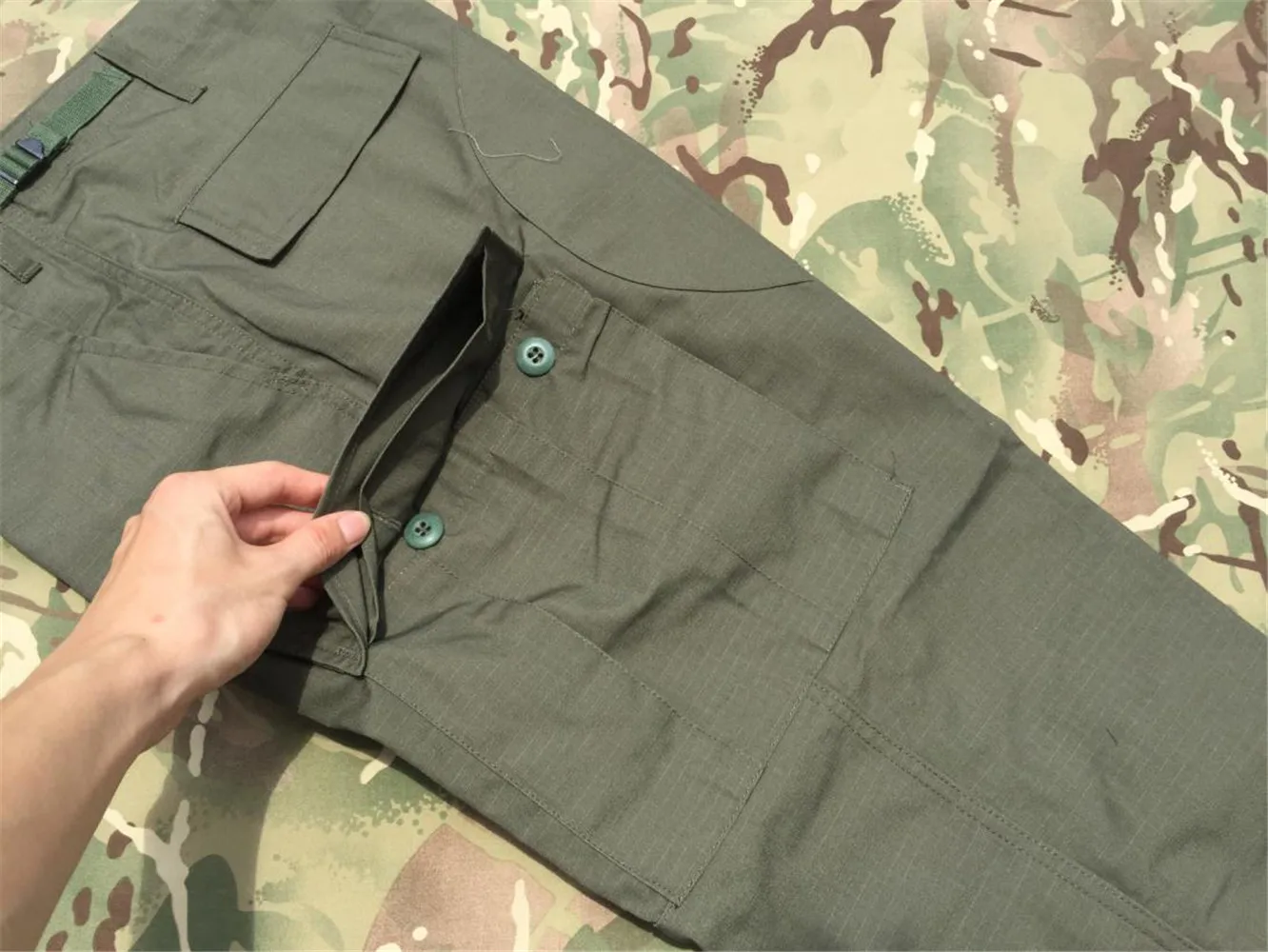 RG ranger green TCU Battle Dress Uniform BDU Combat hunting training outdoor sport Old School Set Long sleeved+pants ﻿
