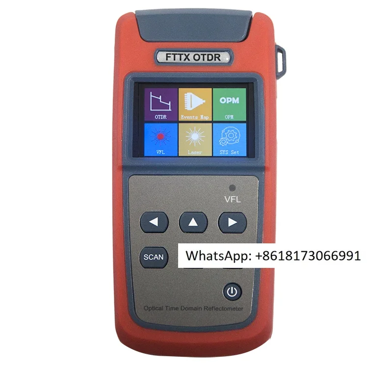 Economic Intelligent 22dB JW3305A 60KM  mini OTDR Testing Machine