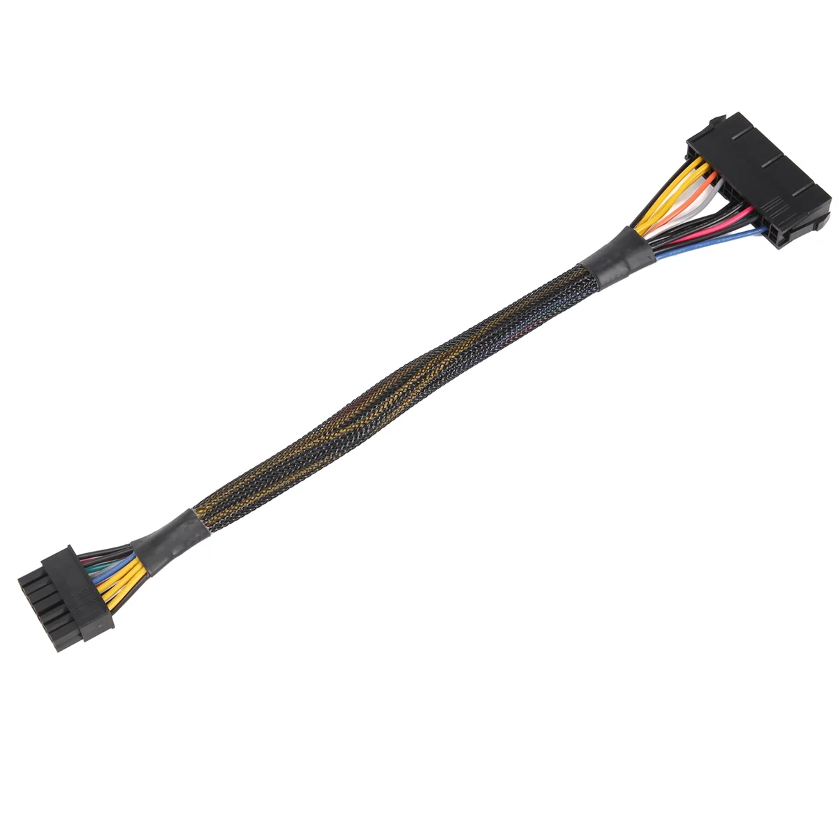 Adaptador de corriente principal ATX PSU de 24 pines a 14 pines, Cable de manga trenzada para IBM para PC Lenovo y servidores, 12 pulgadas (30cm)